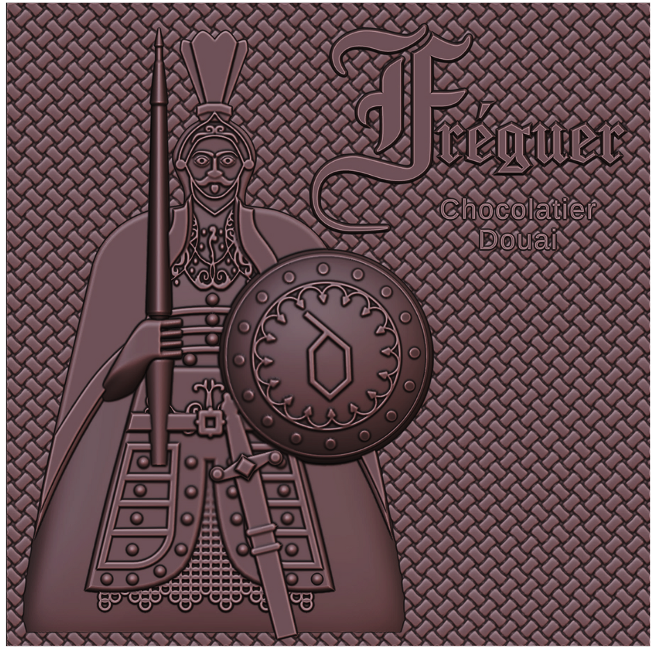 Photo plaque Fréguer Monsieur Gayant noir