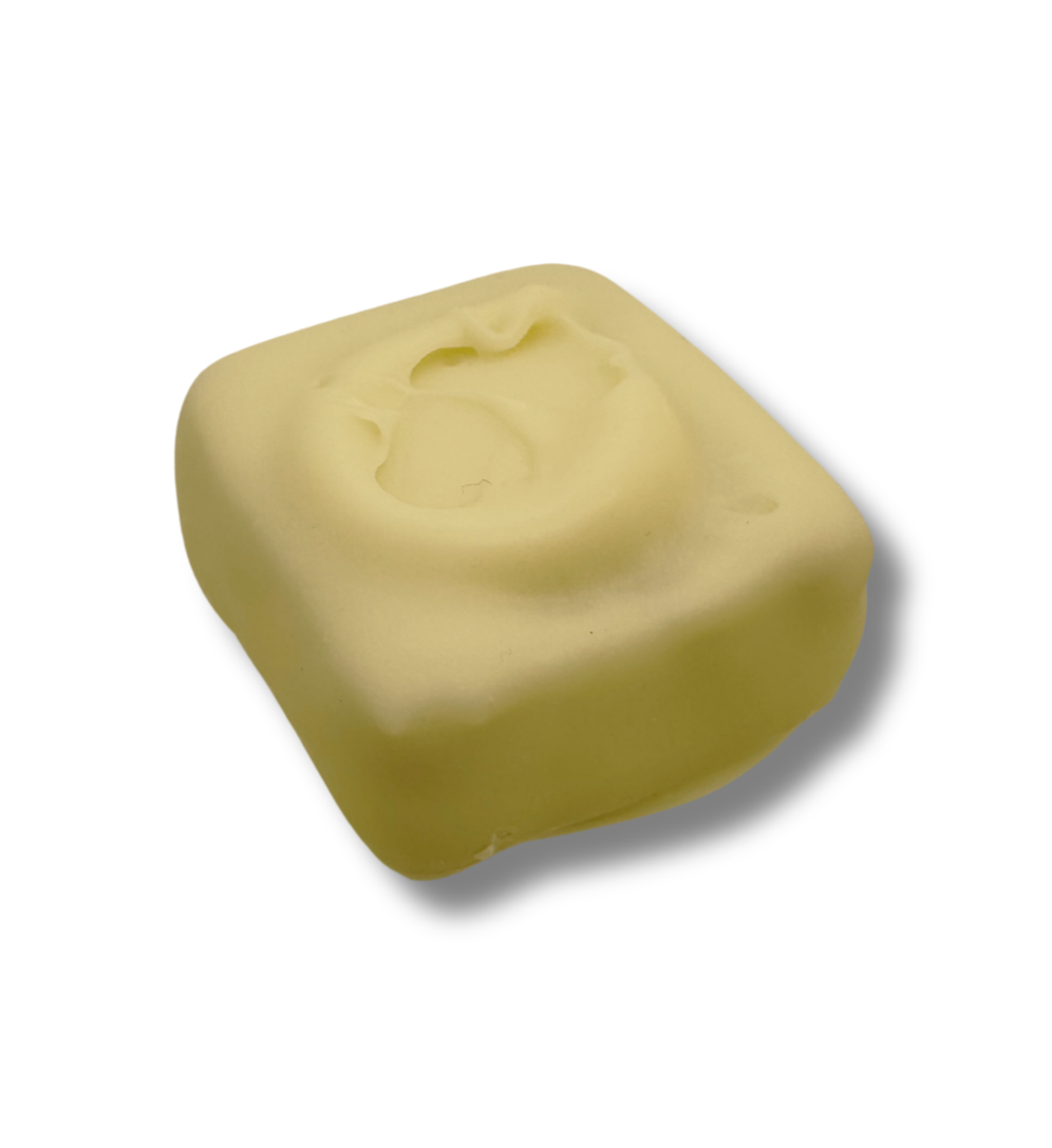 Photo praliné feuilleté blanc