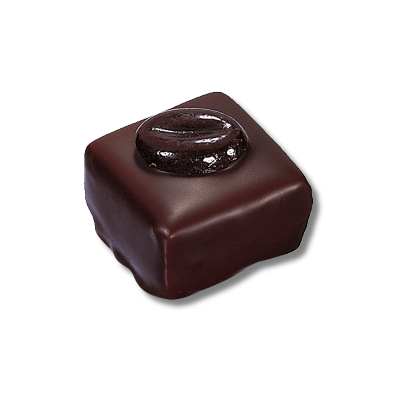 Photo chocolat praliné feuilleté café noir