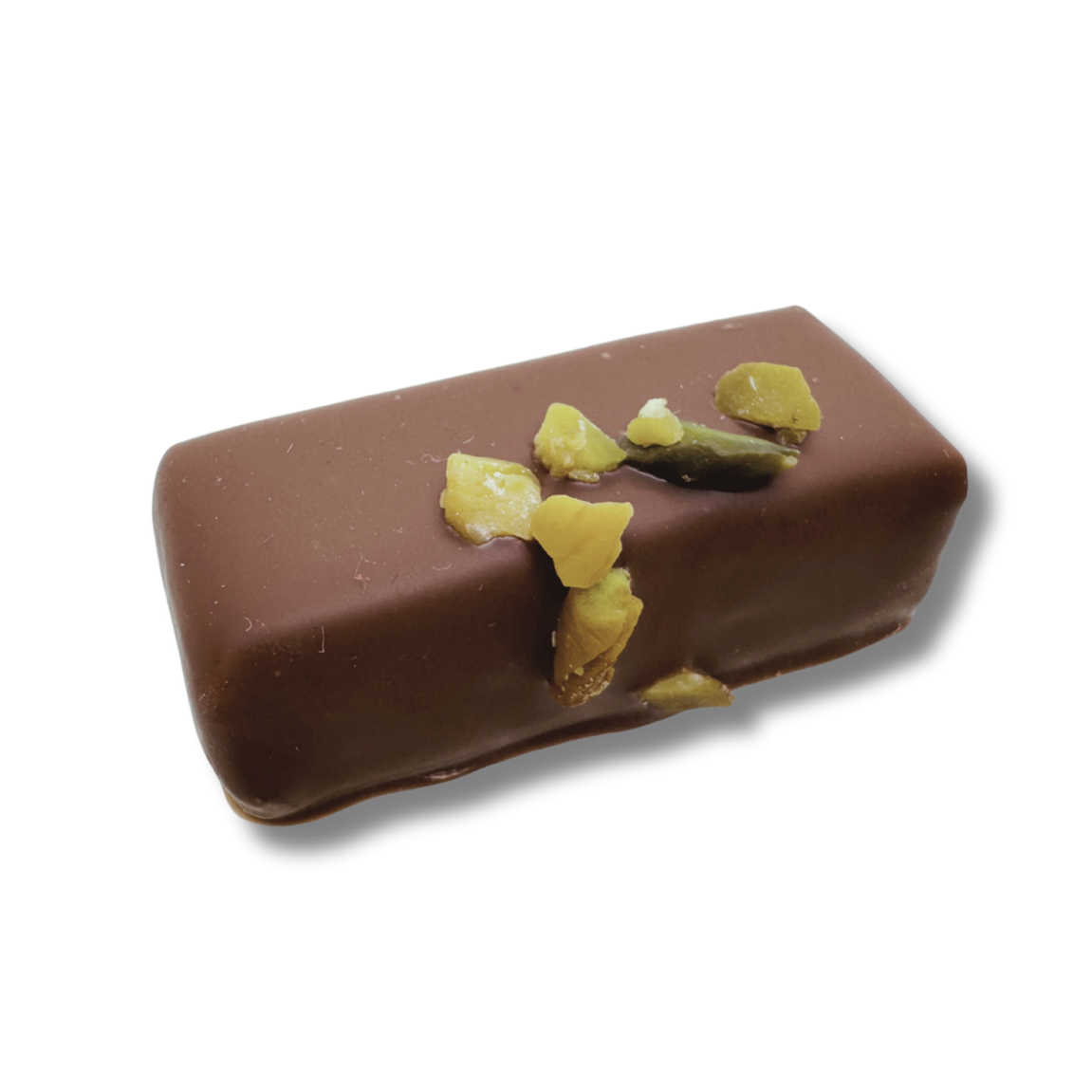 Photo chocolat praliné pistache lait