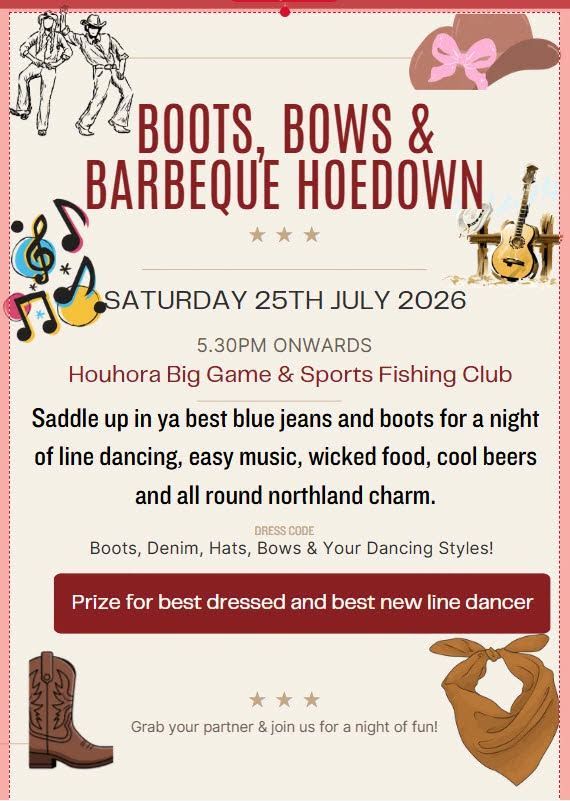 Boots, Bows and Barbeque Hoedown