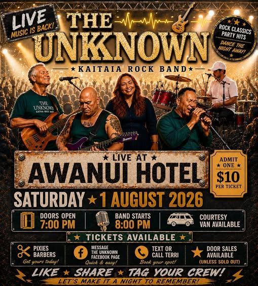 The Unknown - Kaitaia Rock Band