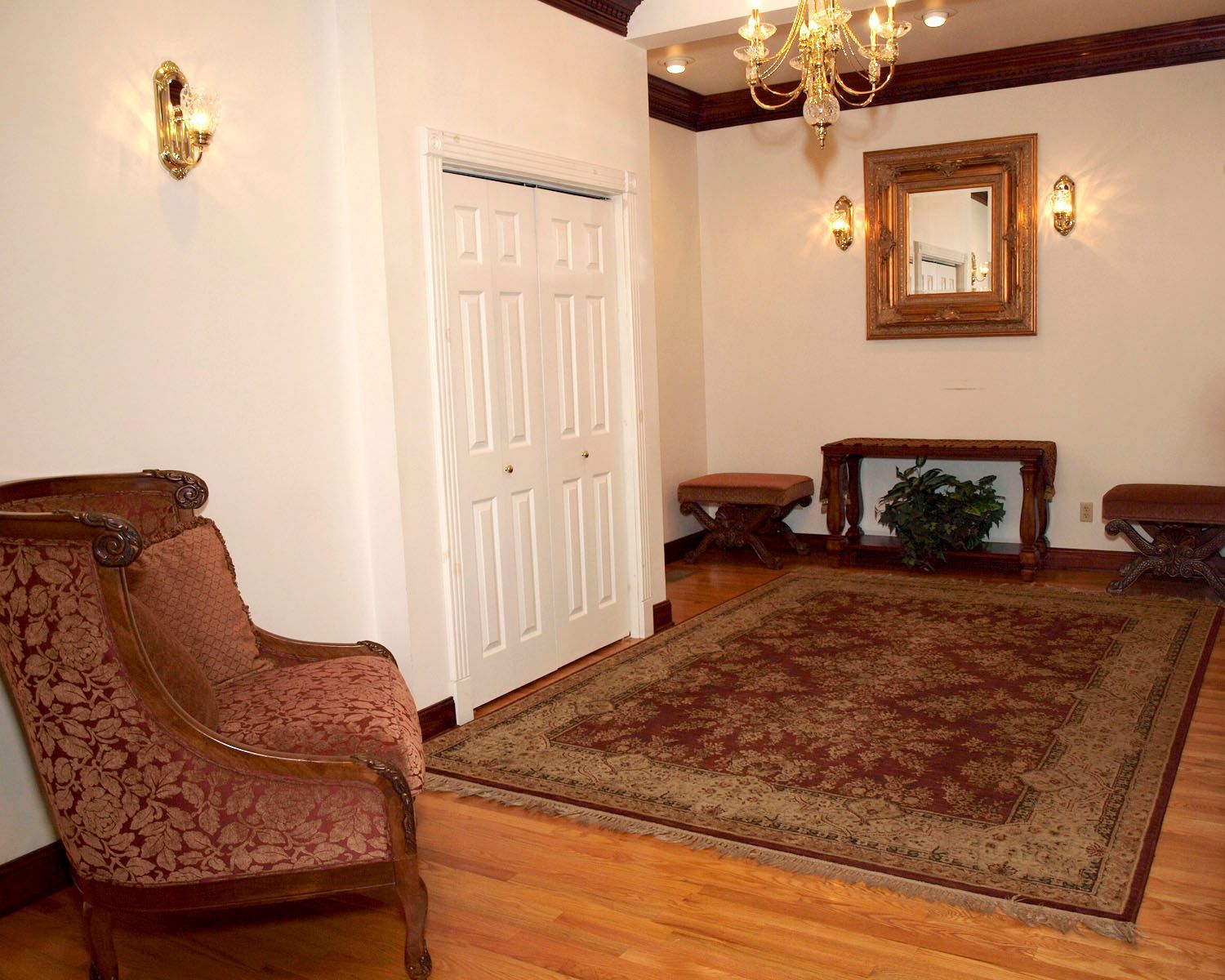 Seating Area of Brooks-Durham Funeral Home in Pineville, KY