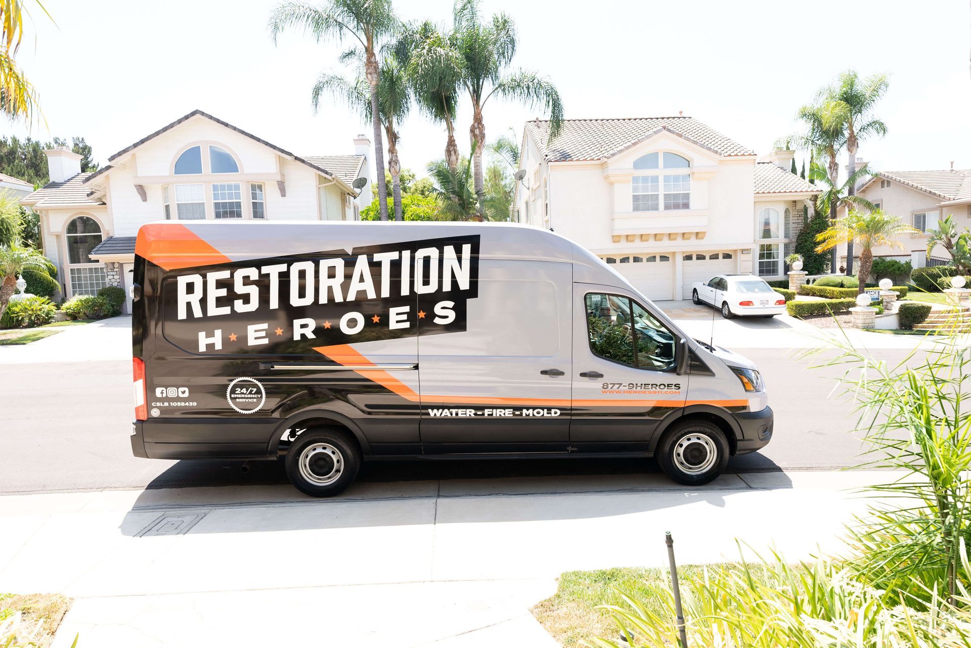 Restoration Heroes Van