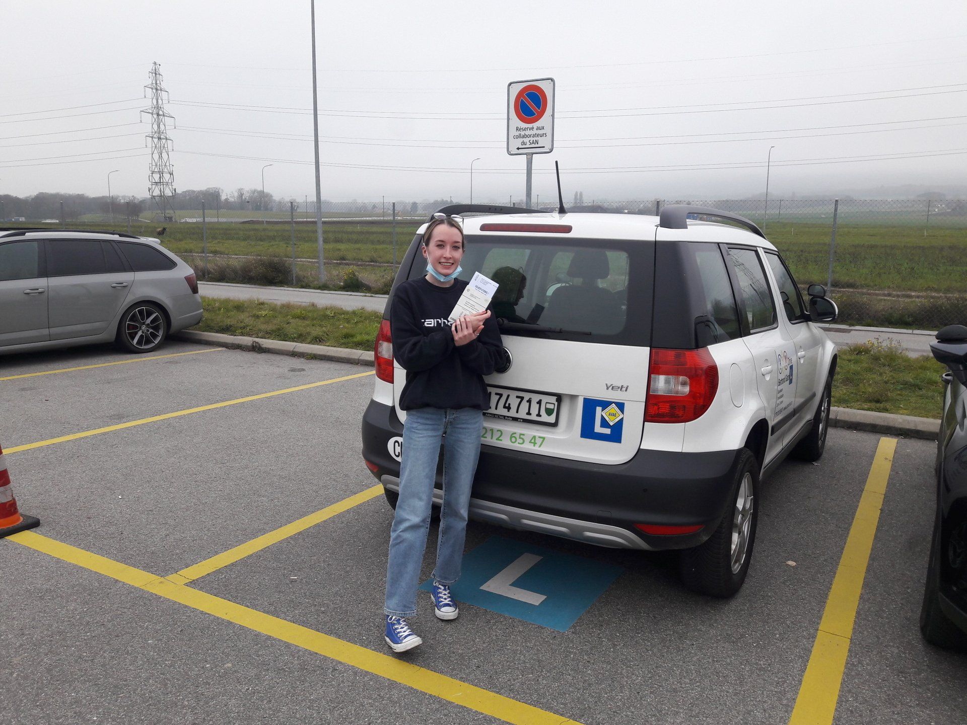 Eleve ABM drive ayant réussi son permis