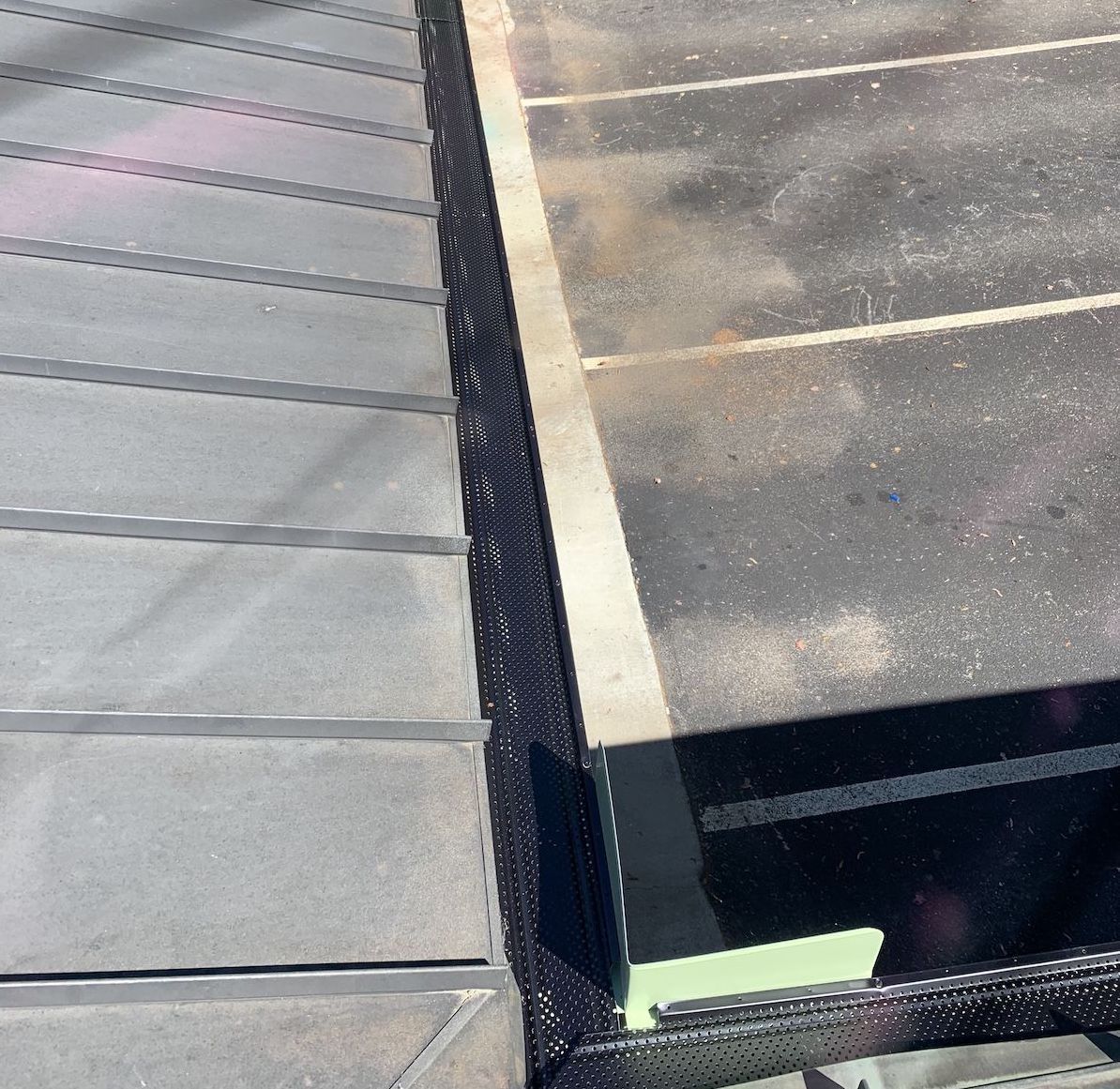 Roof With Gutter Guard — Liberty, SC — Premier Seamless Gutters