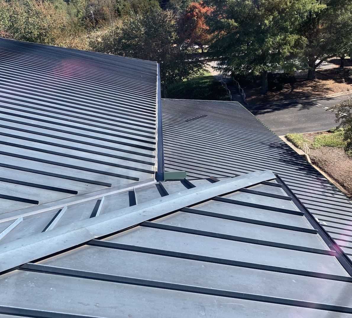 Roof With Gutter — Liberty, SC — Premier Seamless Gutters
