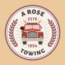 A logo for a towing company called a rose
