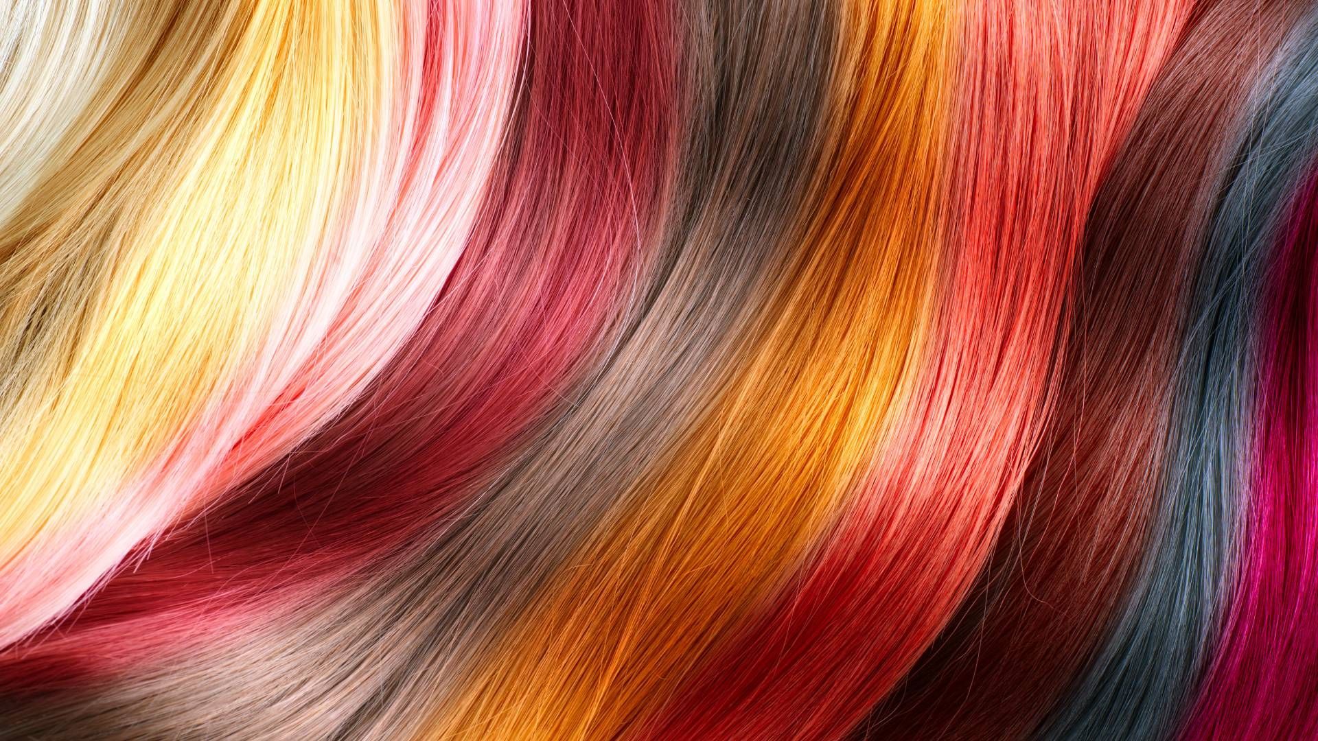 Samples of differently-colored hair dyes for the summer near Lexington, Kentucky (KY)