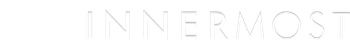 The word innermost is written in white on a white background.