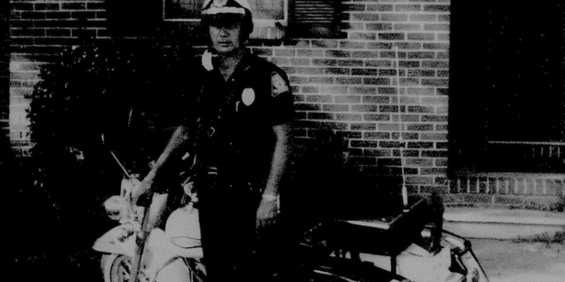 old picture of police officer