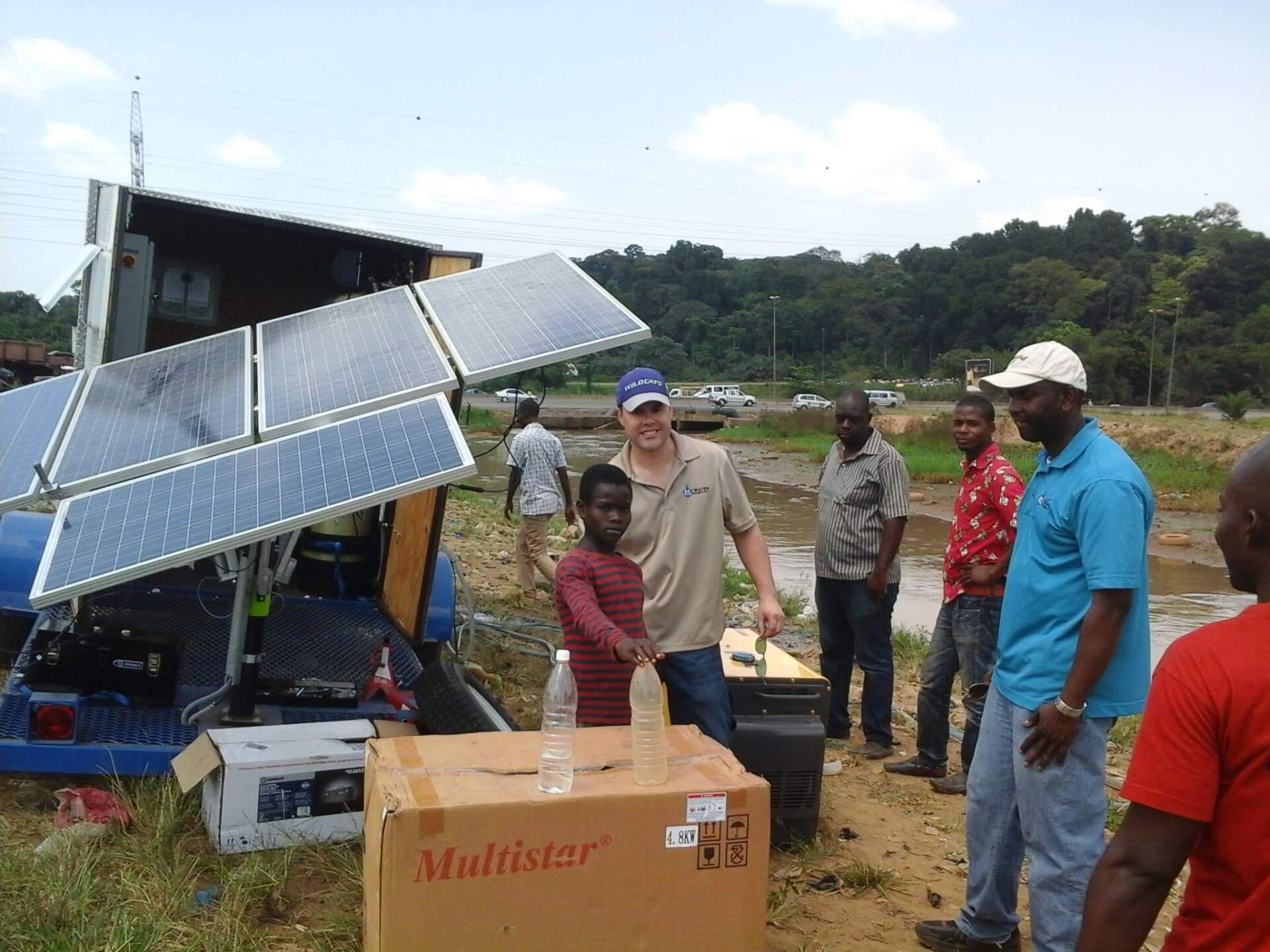 solar powere aquadrop solution