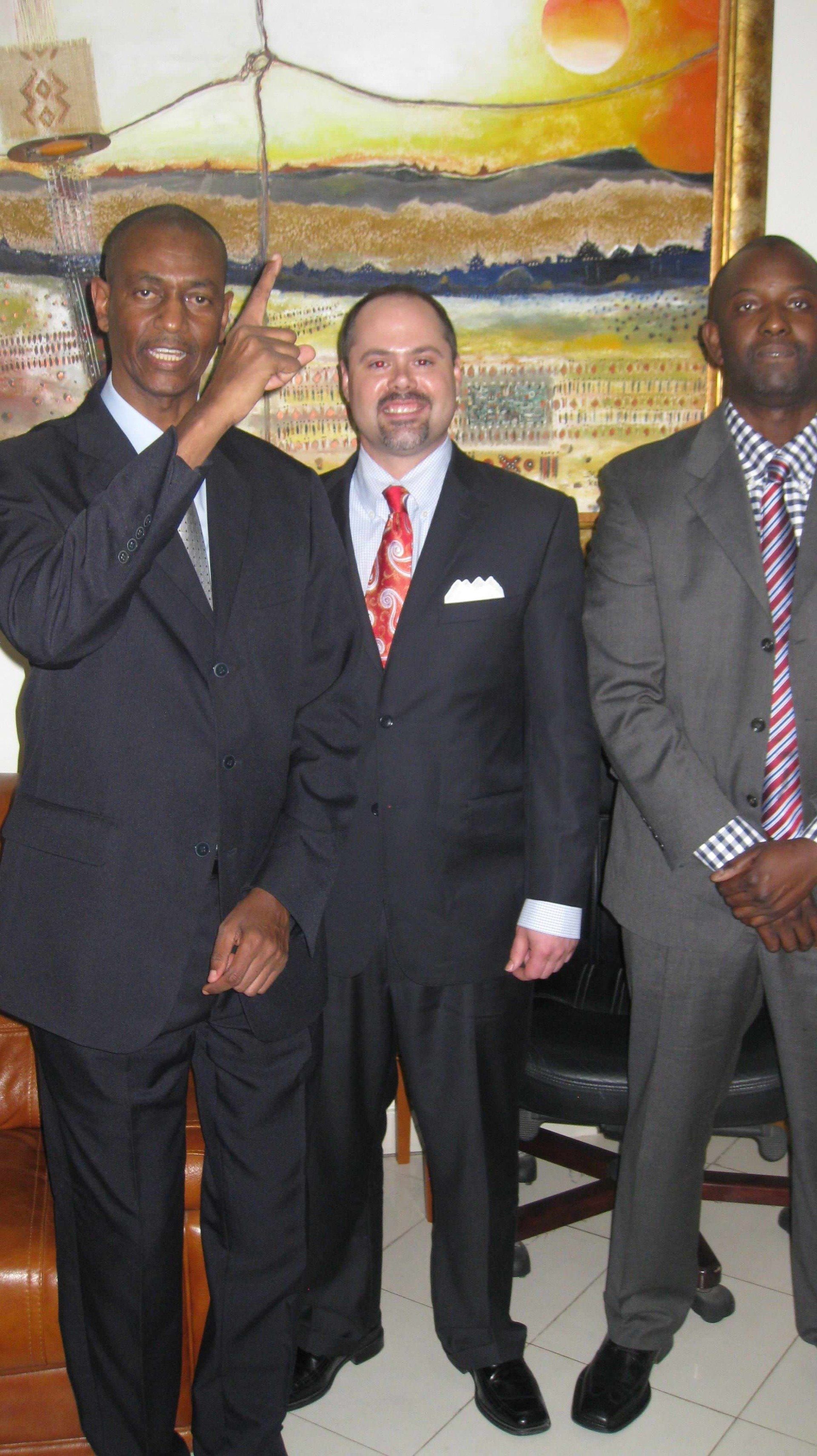 ryan mcafee with african community partners