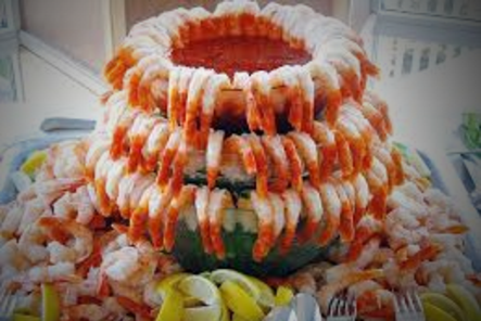 Pyramid of Ice Jumbo Shrimp — Mount Prospect, IL — Bristol Palace Banquets