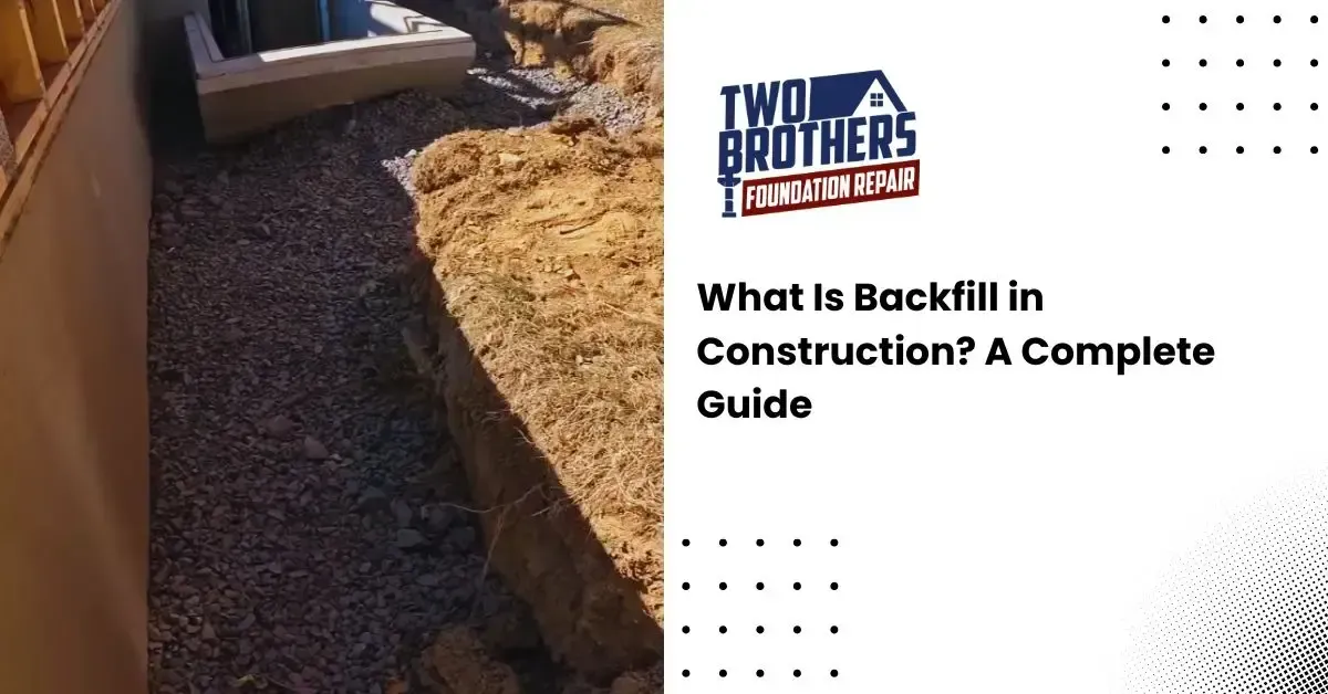 What Is Backfill in Construction? A Complete Guide