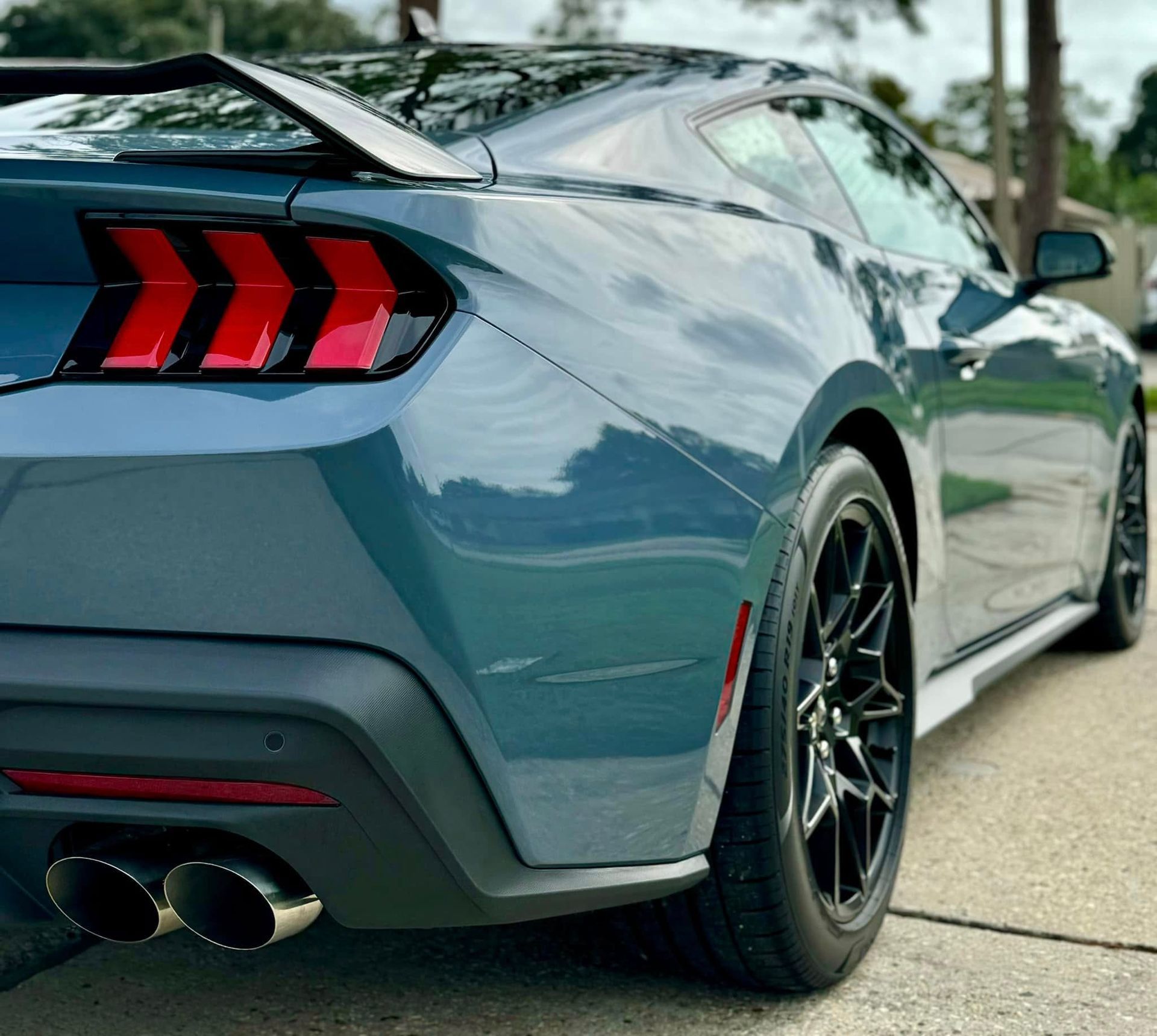 haft demo of paint correction