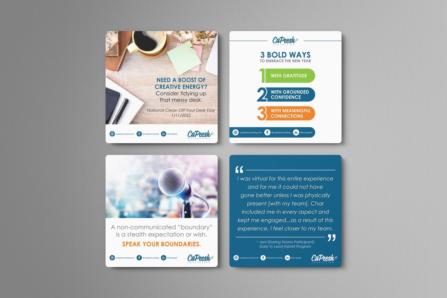 Capeesh Consulting social media