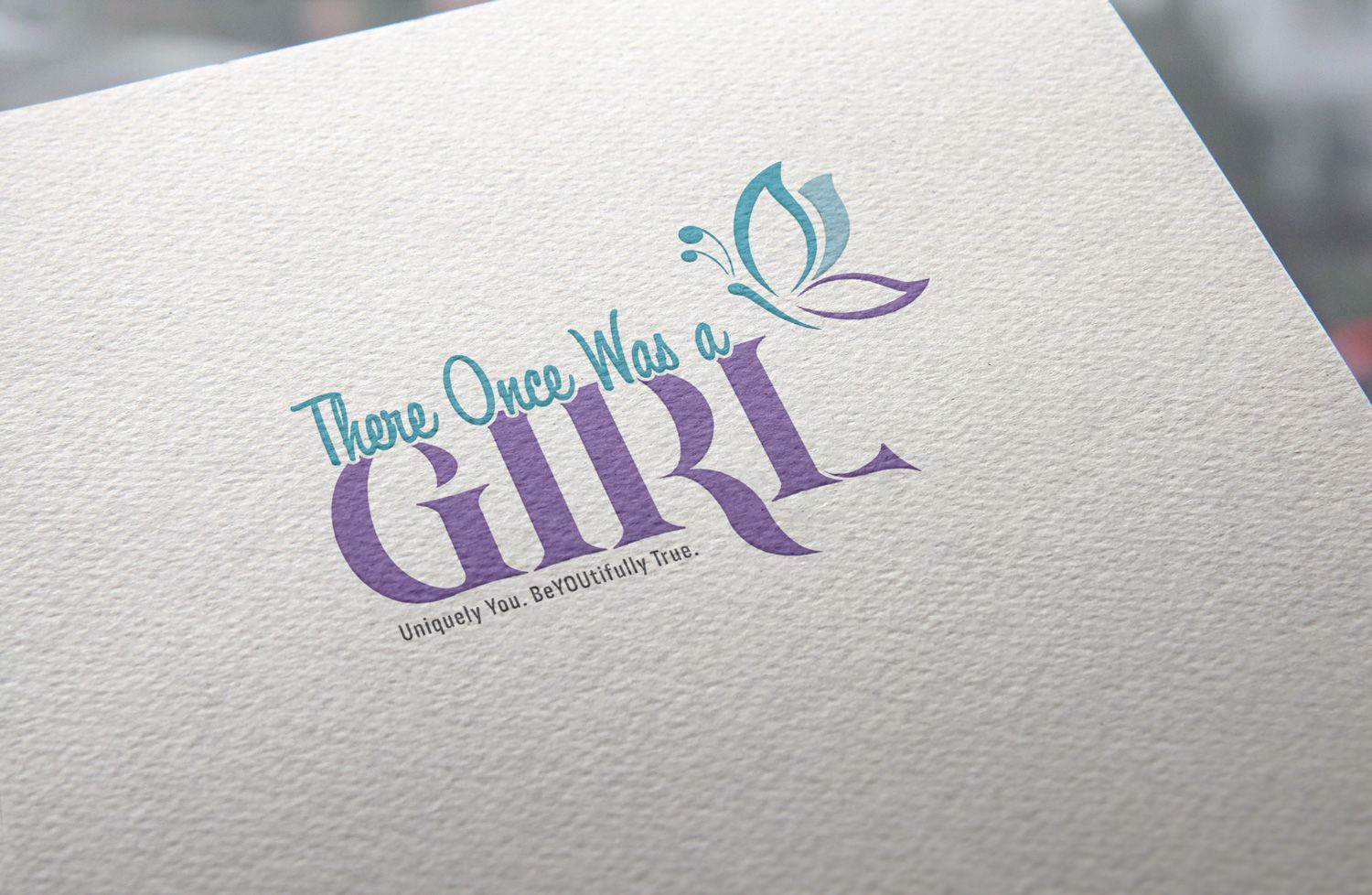 There Once Was a Girl logo
