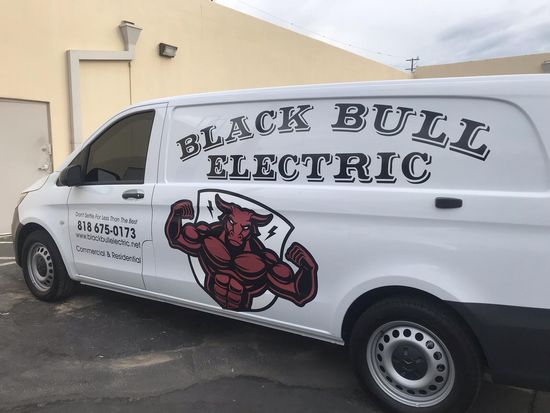 White Van — Granada Hills, CA — Black Bull Electric