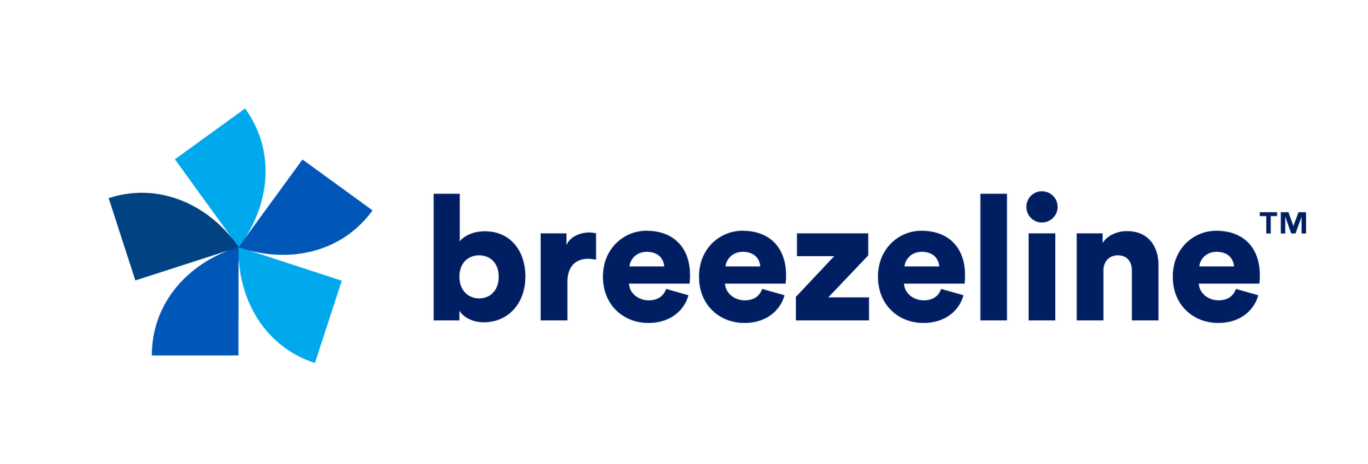 The breezeline logo has a blue star on it.