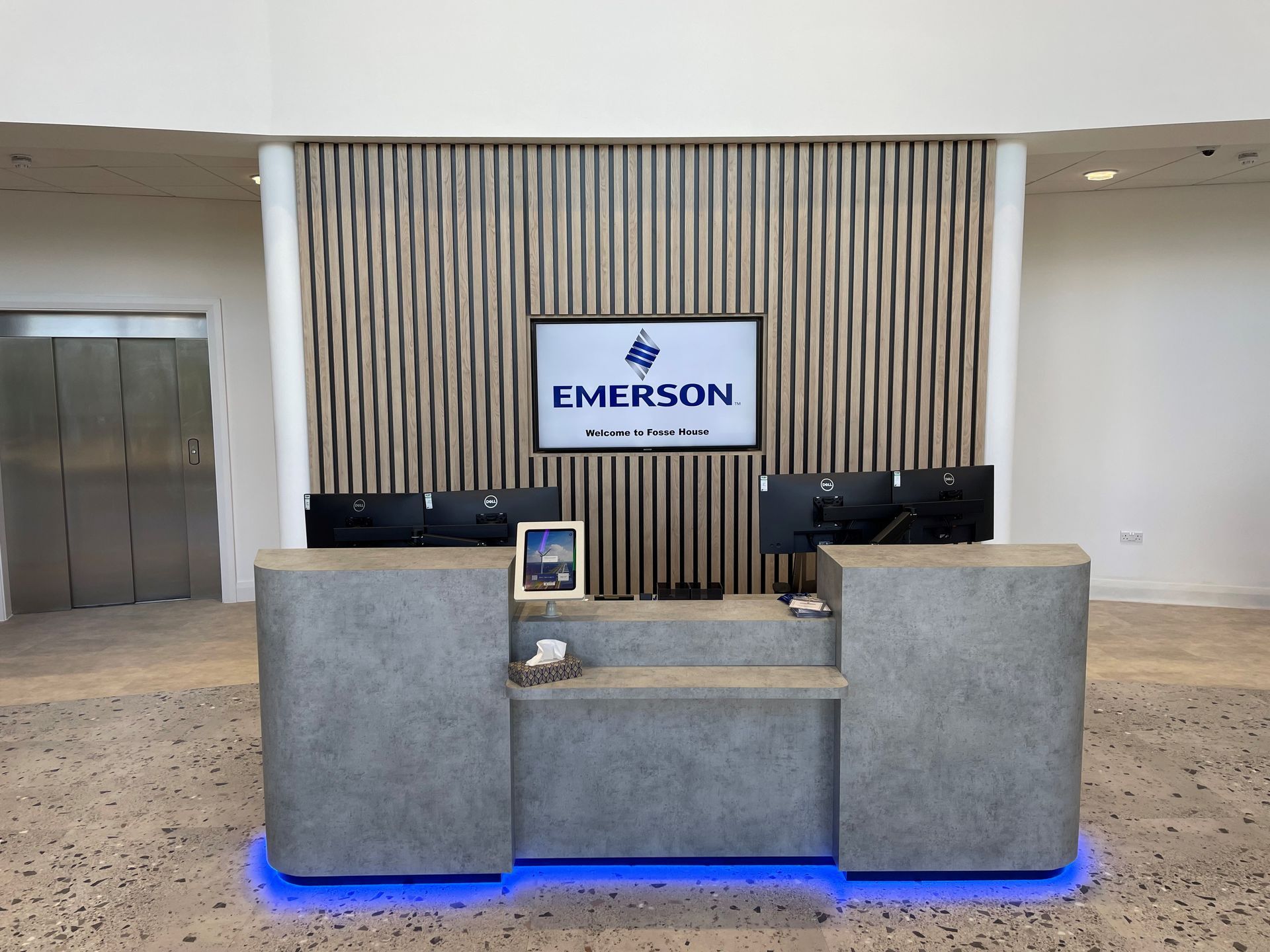 Case Study: Reception – Manufacture and Fit Out, Leicester