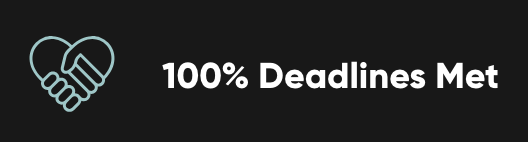 100% deadlines met