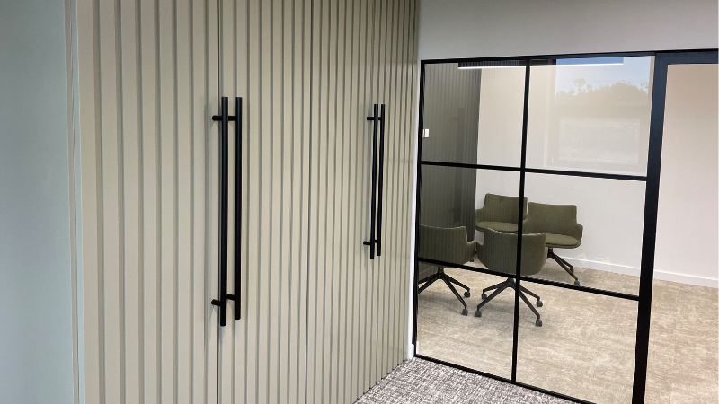 New Look UK Bespoke Joinery Communal Office Space