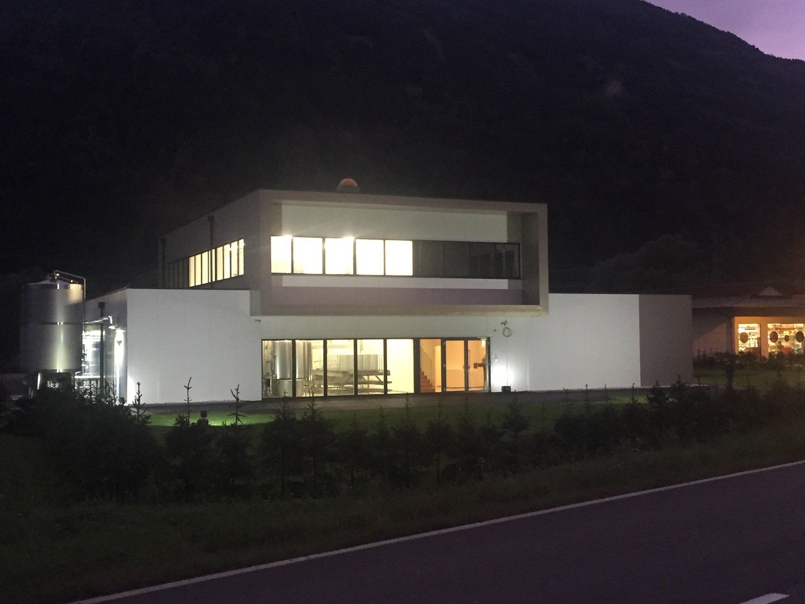 Hallenbau Pfeiffer, Bauplanung, Industriebetrieb