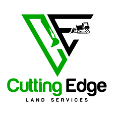 Logo of Cutting Edge Land Services: green 