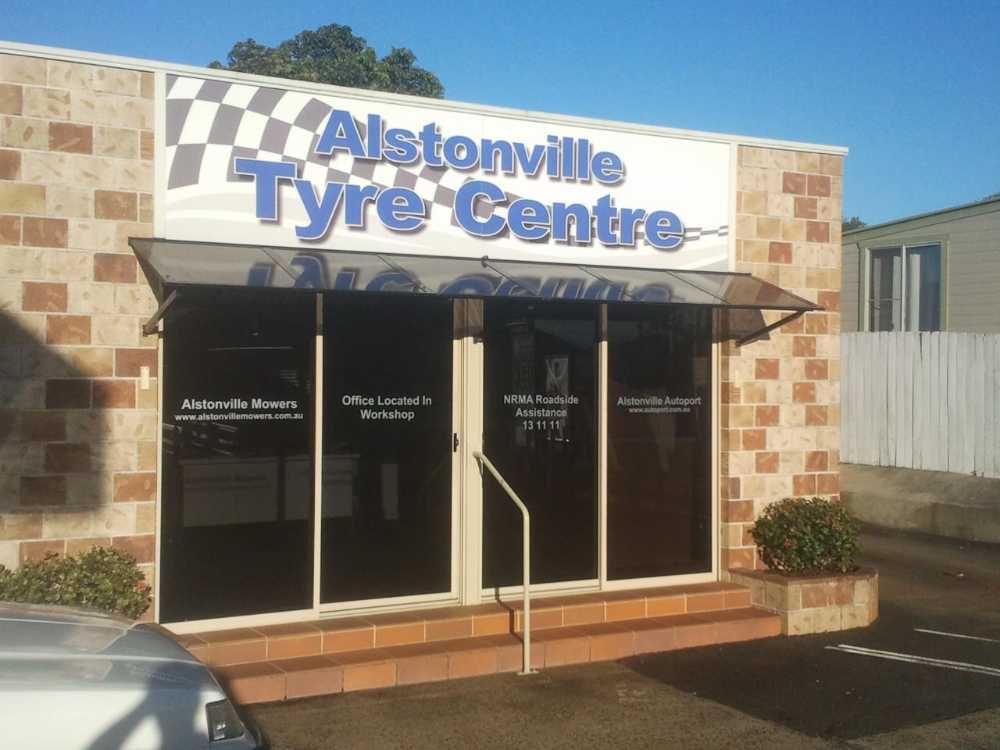 Tyre Shop Sign — Darkstyle Tinting in South Lismore, NSW