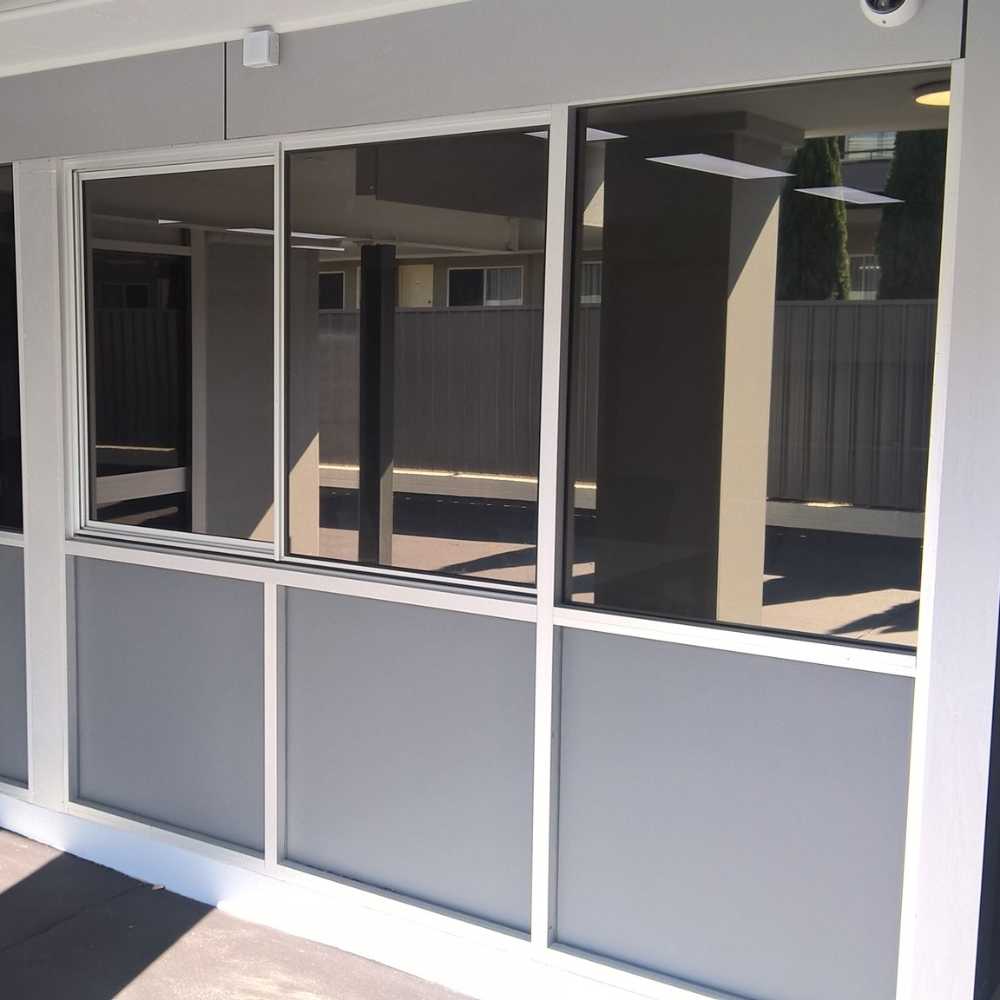Office Building With Tinted Windows — Darkstyle Tinting in South Lismore, NSW