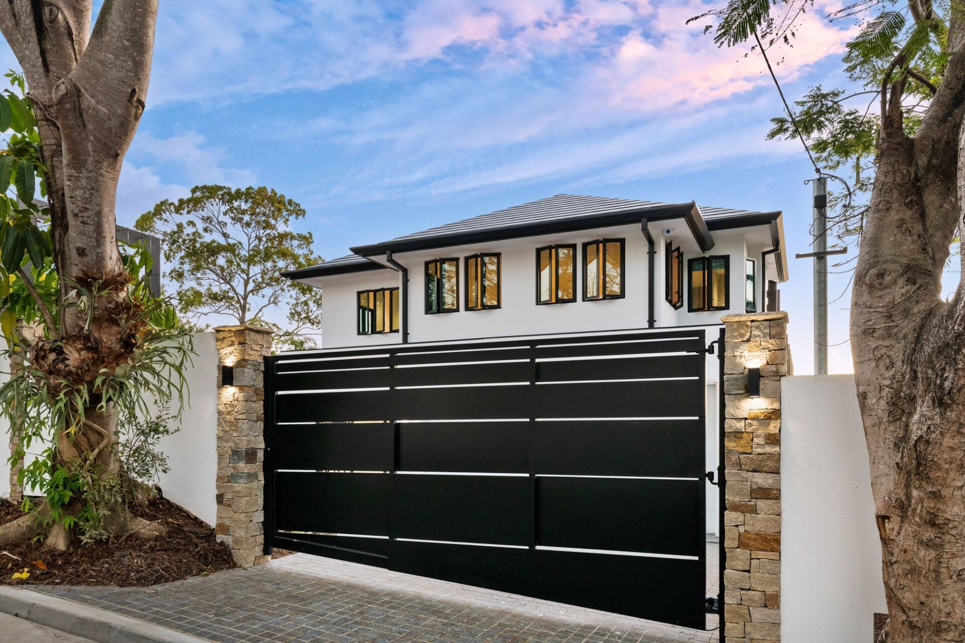 Steel Gate — Brisbane, QLD — RR Windows & Doors