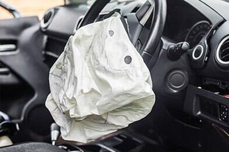Auto Accidents — Car Air Bag Popped Up in Milwaukee, WI