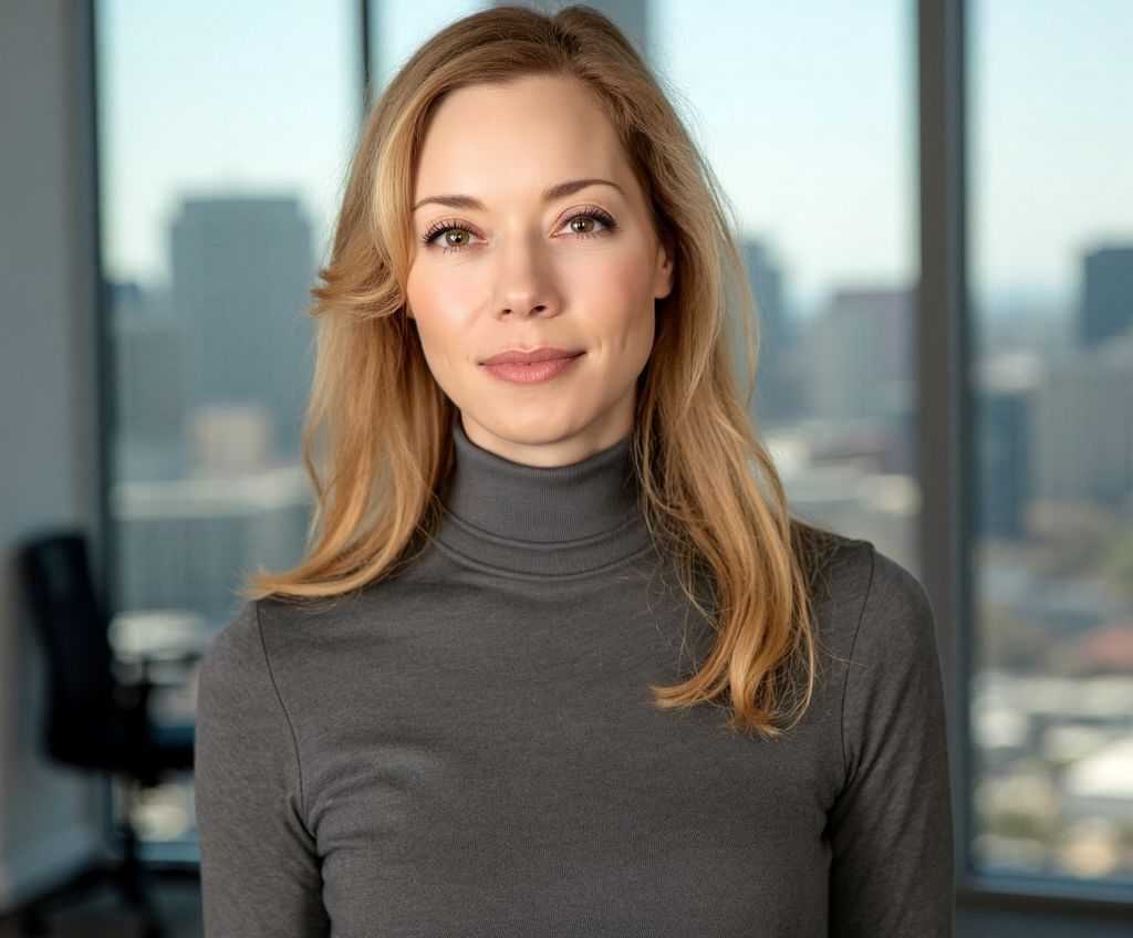 A man in a suit is smiling with his arms crossed.