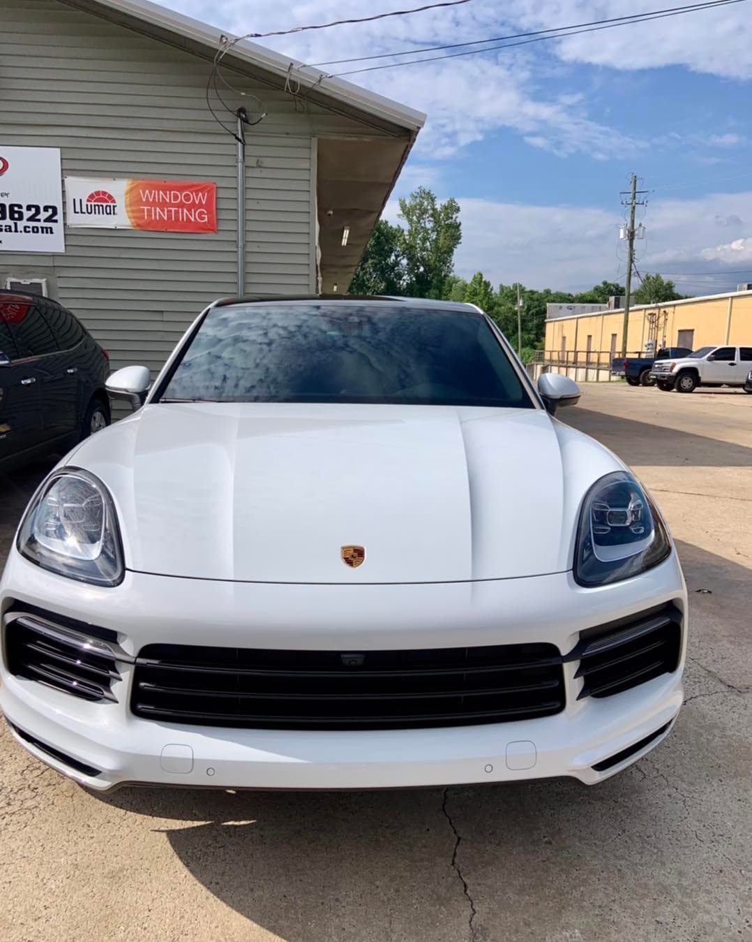 Porsche PPF installation