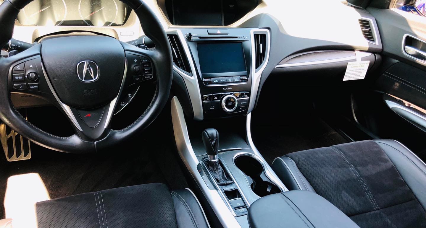 car after auto detailing