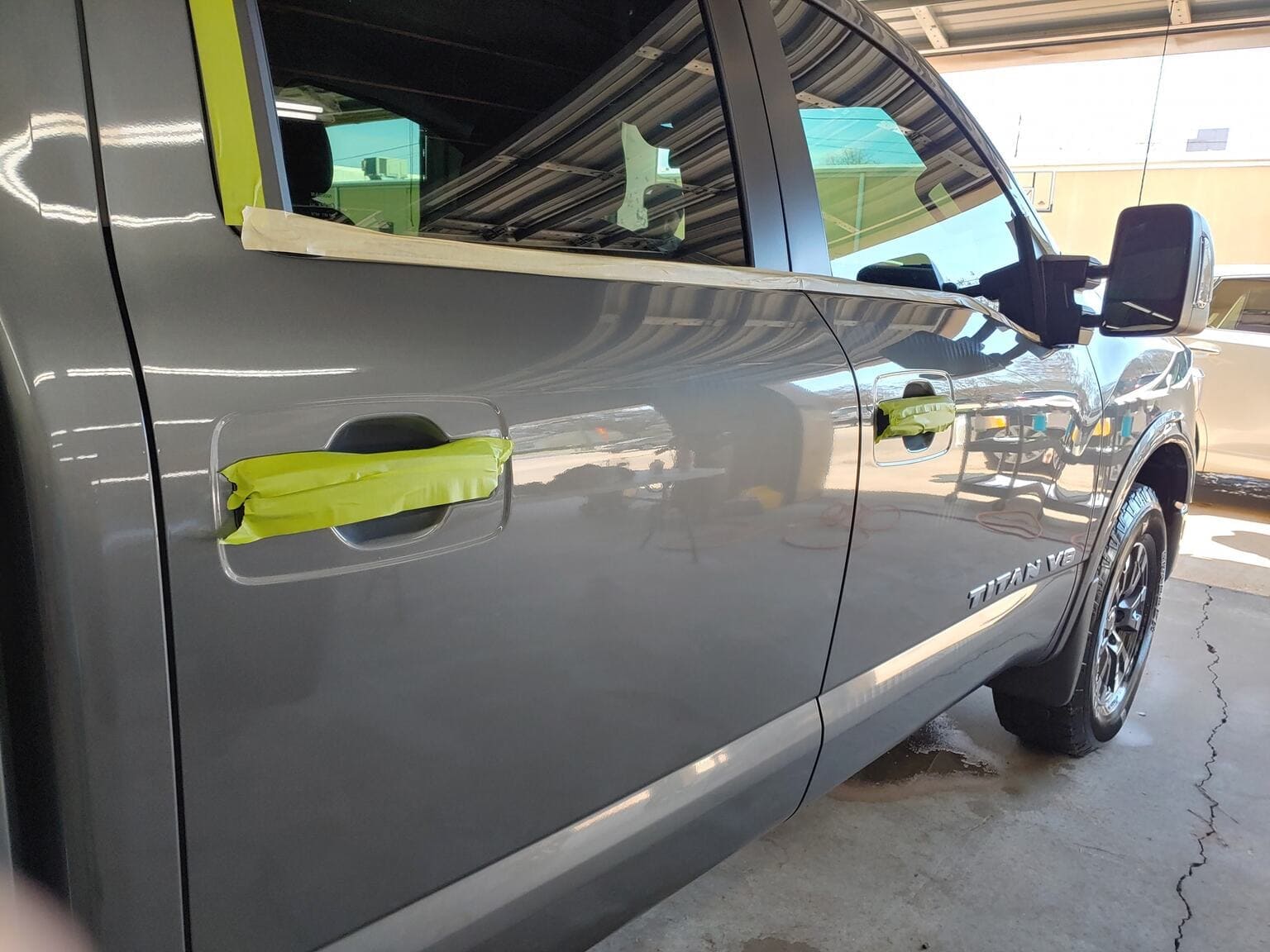 after auto window tinting film