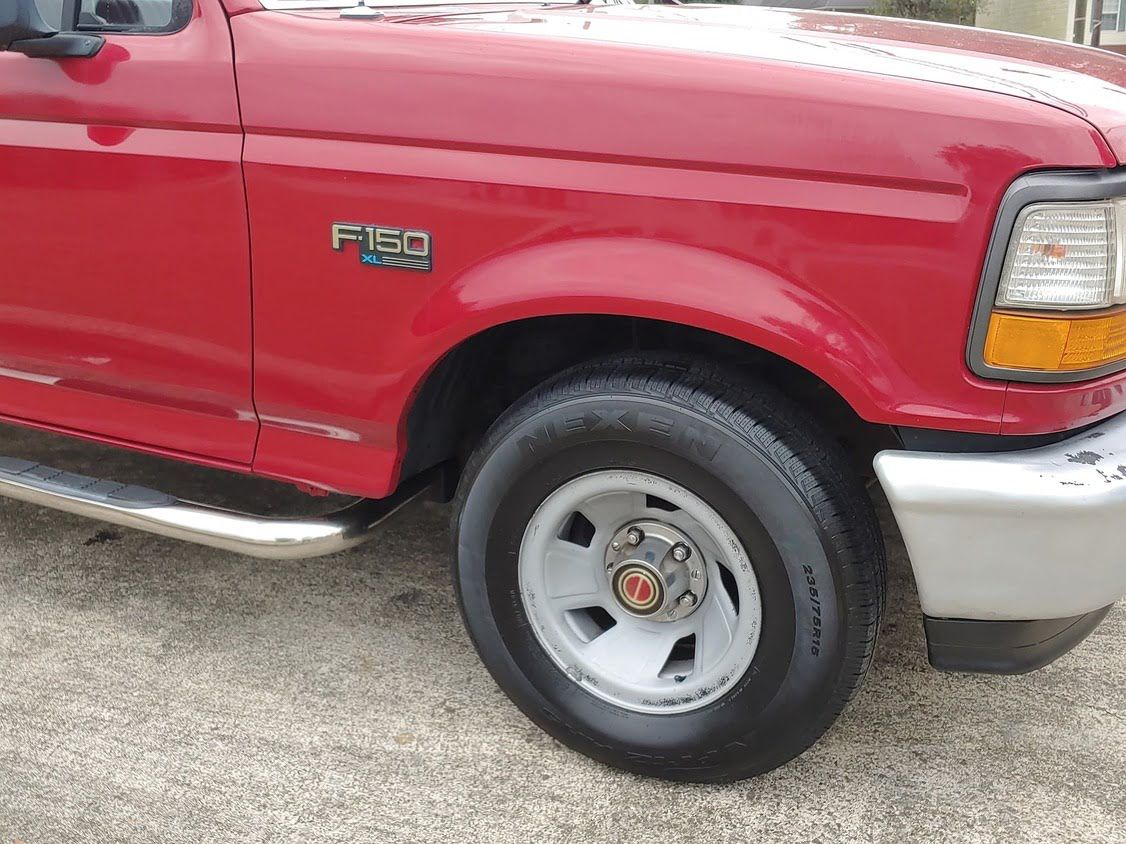 after paint correction truck