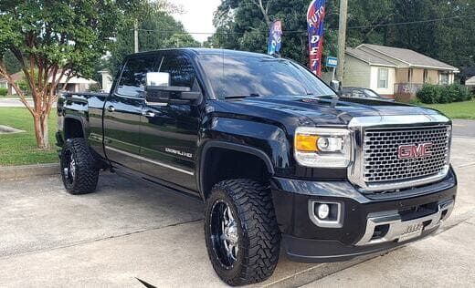 GMC truck tinted with FormulaOne