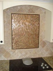 Kitchen Deco tile backsplash