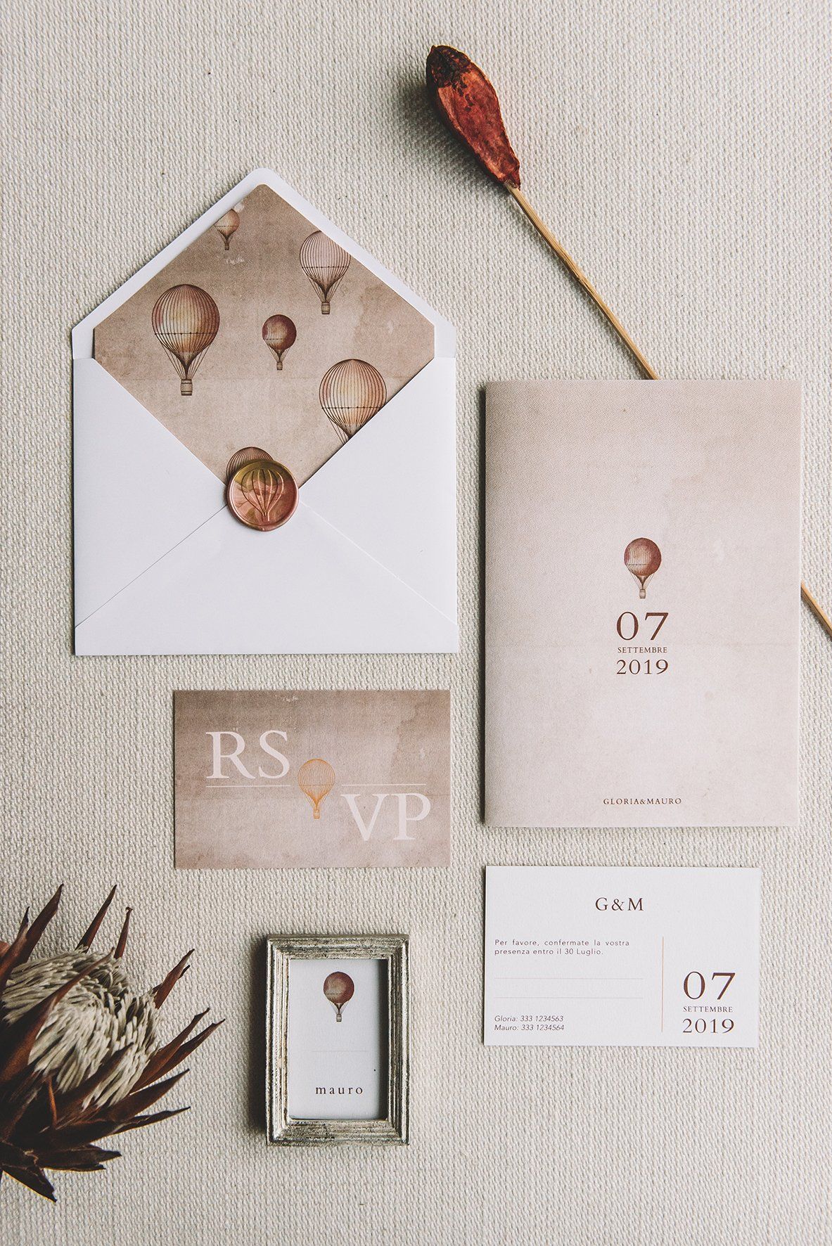 Lafil Design - Semi-custom Wedding suite - Vintage Balloon