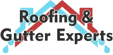 A logo for roofing and gutter experts llc