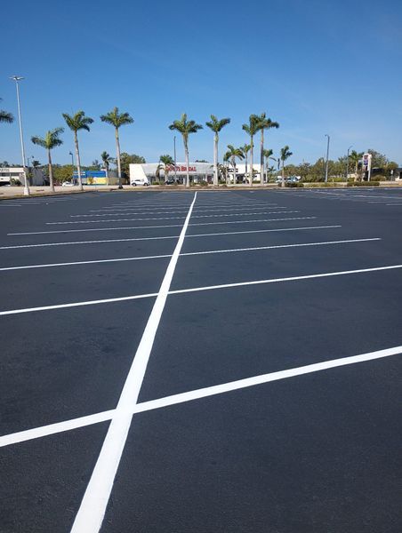 An Empty Parking Lot