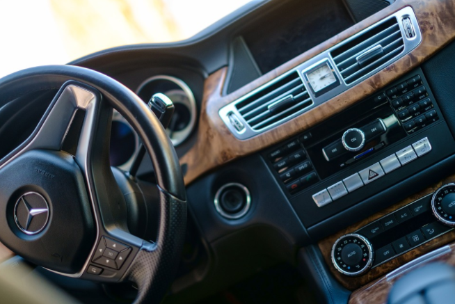 interior of a car