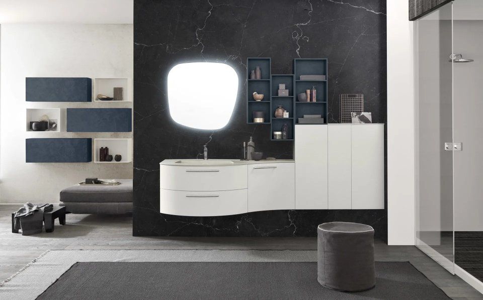 Mobile sospeso per bagno