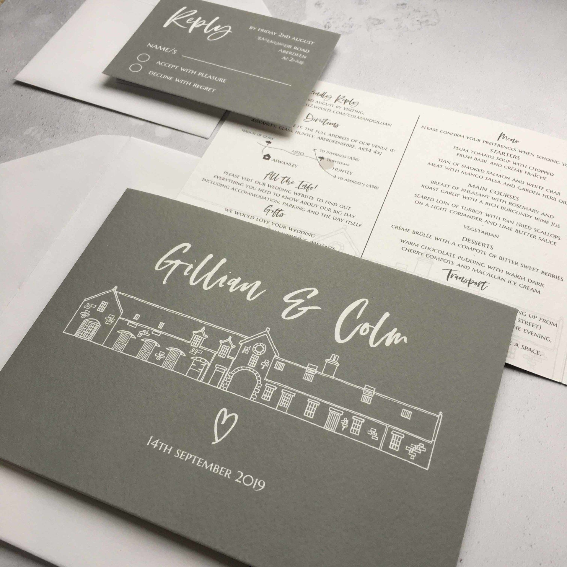 Aswanley wedding invitation paperoo