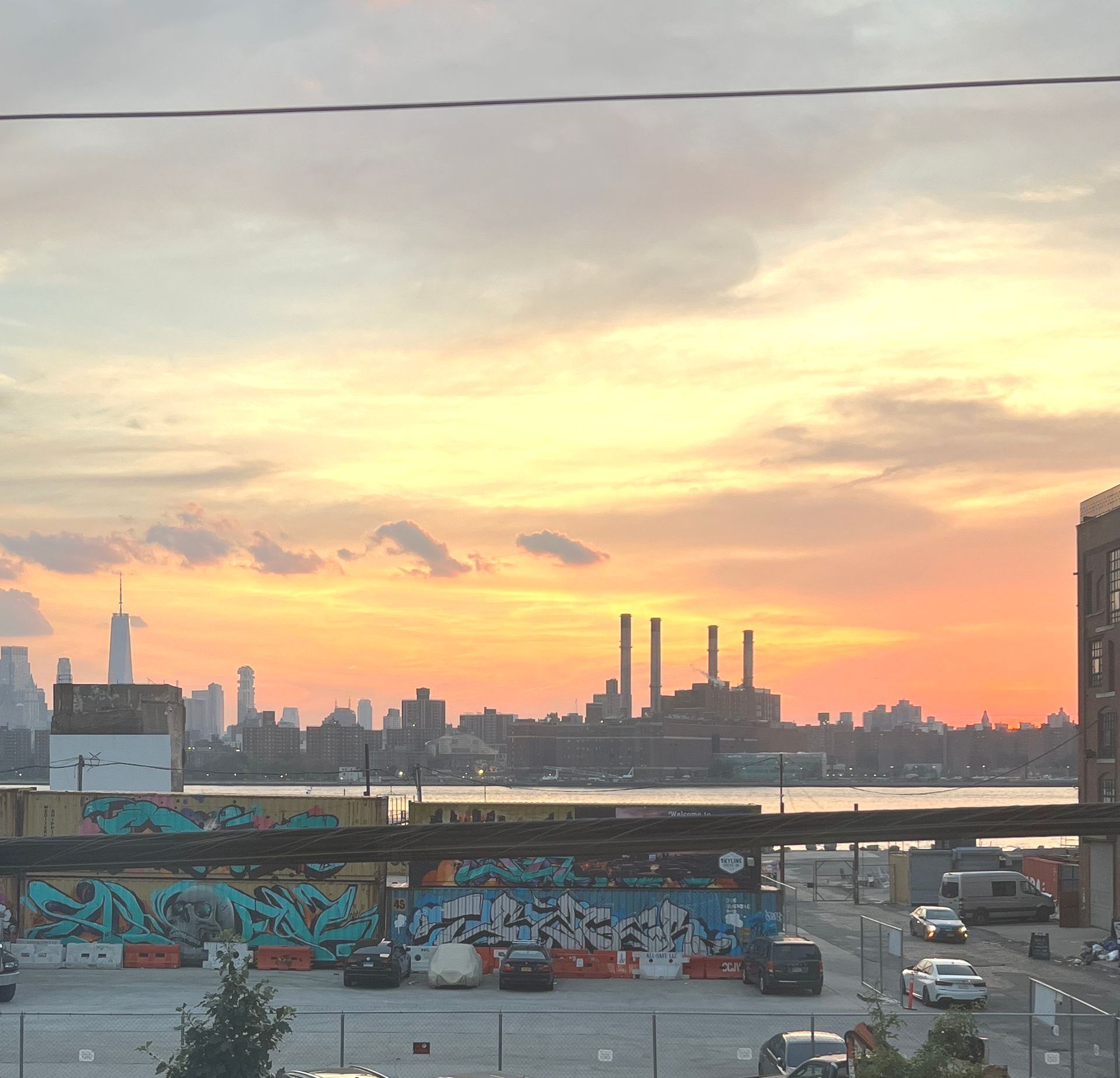 Photo of Greenpoint waterfront + skyline