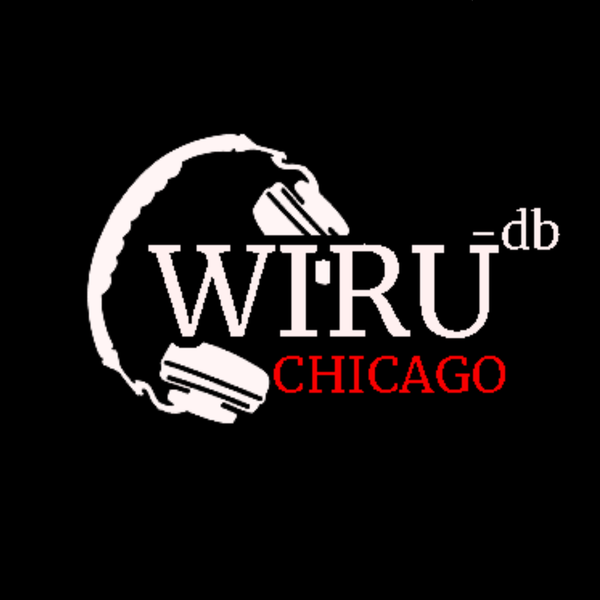 A black and white logo for wiru chicago