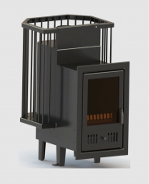 Maža juoda krosnelė 