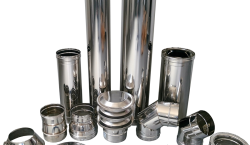 Nerūdijančio plieno vamzdžių ir jungiamųjų detalių visuma